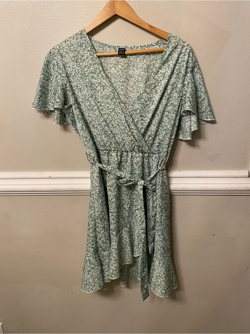 Shein Women's Green Dress